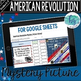 American Revolution Mystery Image Reveal Review Activity f