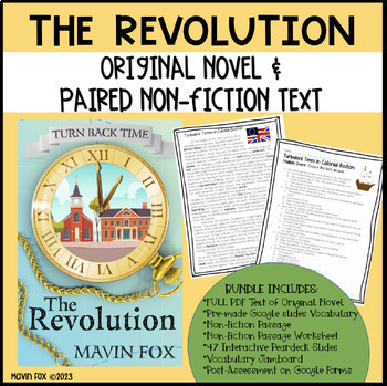 Preview of American Revolution Paired Texts Differentiated Reading Comprehension ESL SPED