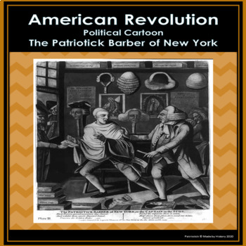 Preview of American Revolution Political Cartoon Patriotick Barber