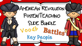 American Revolution Poster/Teaching Slides Bundle