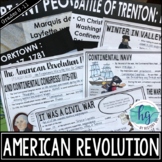 American Revolution PowerPoint and Guided Notes (Print and