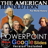 American Revolution PowerPoint / Google Slides / Guided No