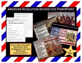 American Revolution PowerPoint with Student Handouts