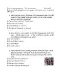 American Revolutionary War Quiz and Study Guide 2nd-5th Grade