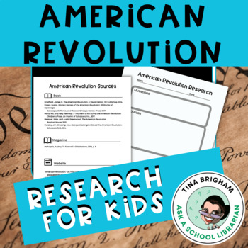 american revolution research topics
