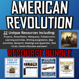 American Revolution - Resource Bundle (Projects, PowerPoin