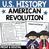 American Revolution Activities and Worksheets | Revolution