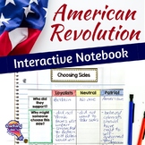 American Revolution & Revolutionary War Interactive Notebo