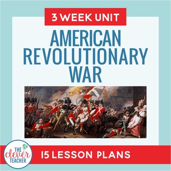 Preview of American Revolution | Revolutionary War Unit