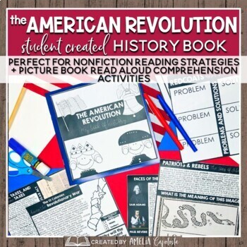 Preview of American Revolution Student Created Book