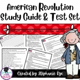 5th Grade Social Studies - American Revolution Study Guide