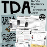 American Revolution TDA: How Text Features Inform Readers