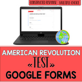 American Revolution Test DISTANCE LEARNING