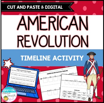 Preview of American Revolution - Timeline Activity