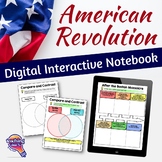 American Revolution U.S. History DIGITAL Interactive Notebook