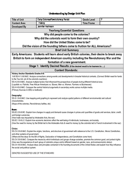 Preview of American Revolution US History Unit - Includes 2 Projects with Rubrics