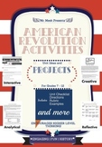 American Revolution Unit Activities and Projects