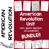 American Revolution Unit BUNDLE!!