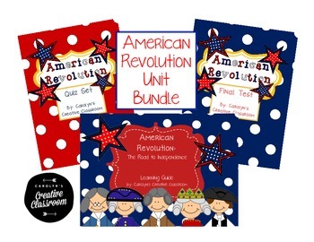 Preview of American Revolution Unit Bundle