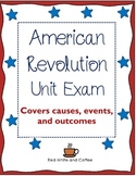 American Revolution Unit Exam