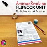 American Revolution & Revolutionary War Unit: Informationa
