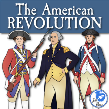 Preview of American Revolution Unit with Informational Text and Lapbook