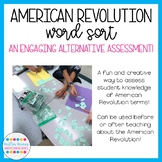 American Revolution Word Sort (48 words included!)