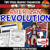 American Revolution YouTube Video Graphic Organizer Notes 