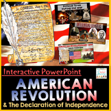 American Revolution and Declaration of Independence PowerP