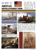 American Revolutionary War Art Poster