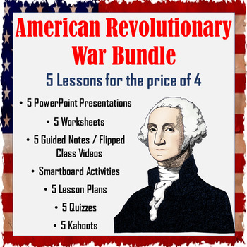 Preview of American Revolutionary War Bundle