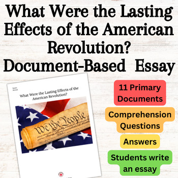 revolutionary war document based question essay answers