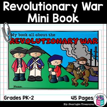 Preview of American Revolutionary War Mini Book for Early Readers - Revolutionary War