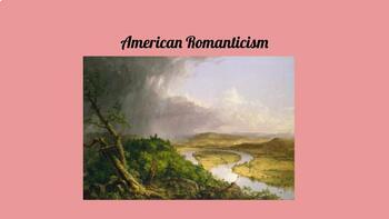 Preview of American Romanticism and Transcendentalism Slide Show