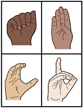Preview of American Sign Language (ASL) Flashcards