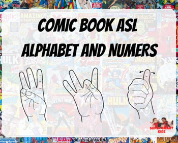 Preview of American Sign Language Asl Complete Alphabet & Numbers 0-10