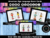 American Sign Language Boom Cards - ASL Vocabulary Flash C