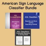 American Sign Language Classifiers Bundle