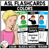 American Sign Language Color Flashcards ASL