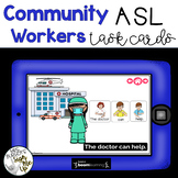 American Sign Language Community Workers Boom Cards™ Dista