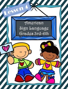 Preview of American Sign Language Elementary | Lesson 4 | ASL Days of the Week and Seasons