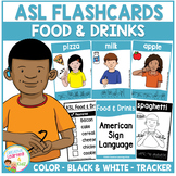 American Sign Language Food & Drink Flashcards ASL