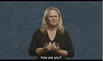 Preview of American Sign Language Introductions