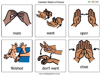 want sign language