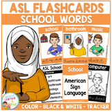 American Sign Language School Flashcards ASL
