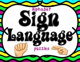 American Sign Language Task Cards | 2nd Grade Language Arts
