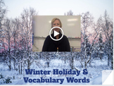 American Sign Language - Winter Holiday Vocabulary w/VIDEO