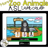 American Sign Language Zoo Animals 2 BOOM CARDS