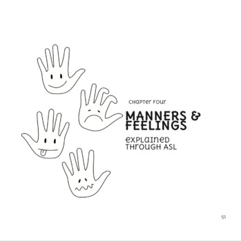 Preview of American Sign Language as a Bridge to English - chapter 4 (Manners & Feelings)