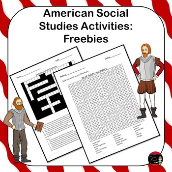 Preview of American Social Studies  Free Activities